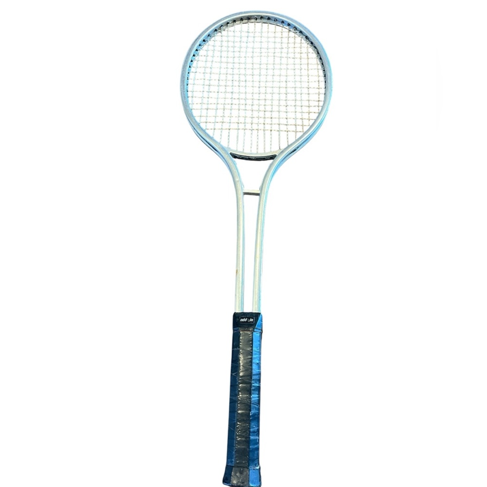Antique Metal Tennis Racket Add In